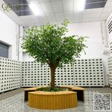 Thi Công Cây Si Giả Và Tiểu Cảnh Cây Giả Trang Trí Nhà Máy Mastuo