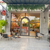 Thi Công Mái Dây Leo Giả Rủ Quán Hey Cafe - Đặng Công Chất - Gia Lâm - Hà Nội