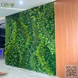Thi Công Tường Cây Giả Cho Nhà Máy Giày ATHENA Ninh Bình