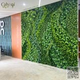 Thi Công Tường Cây Giả Cho Nhà Máy Giày ATHENA Ninh Bình