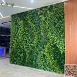 Thi Công Tường Cây Giả Cho Nhà Máy Giày ATHENA Ninh Bình