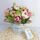 Hoa Giả - Xô Hoa Hồng Romantic