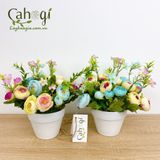 Chậu Hồng Cổ Điển Cắm Sẵn