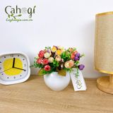 Chùm Hồng Bi 30 Cm- 18 Bông