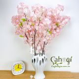 Cành Hoa Anh Đào Lụa Làm Cây Đào Giả 100 Cm