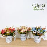 Hoa Giả - Xô Hoa Hồng Romantic