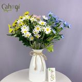 Hoa Giả Chùm Cúc Hoạ Mi 24 Bông