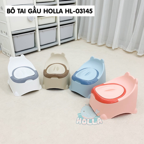 Bộ Vệ Sinh Trẻ Em Holla Hình Tai Gấu