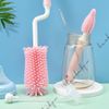 Set cọ silicone rửa bình sữa