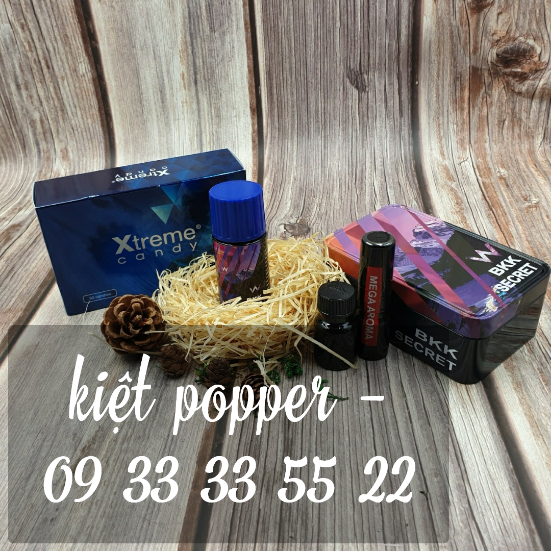 POPPER BÂNG KOK THÁI  40ML  ( TẶNG KÈM 1 LỌ 10ML + BCS DUREX + FREE SHIP 6KM  )