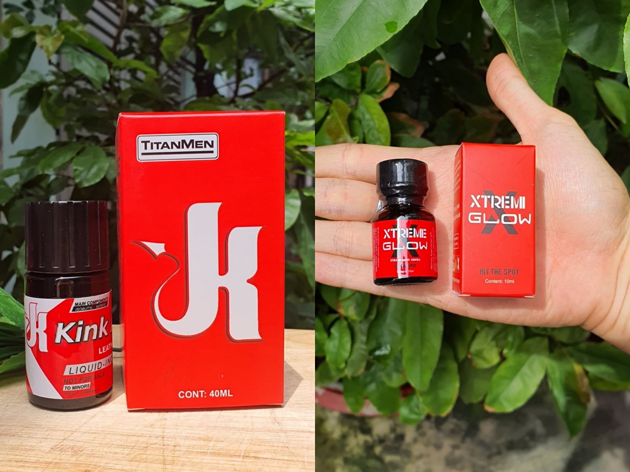 COMBO SIÊU RẺ 1 LỌ 40ML  TITAN + 1 LỌ 10ML ( TẶNG KÈM BCS + 1V CƯƠNG DƯƠNG + FREE SHIP 6KM )