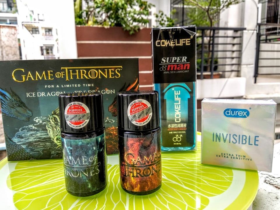 COMBO SET POPPER BOT 40ML + TOP 40ML  ( TẶNG KÈM GEL GIẢM ĐAU BẠC HÀ + BCS + FREE SHIP 6KM )