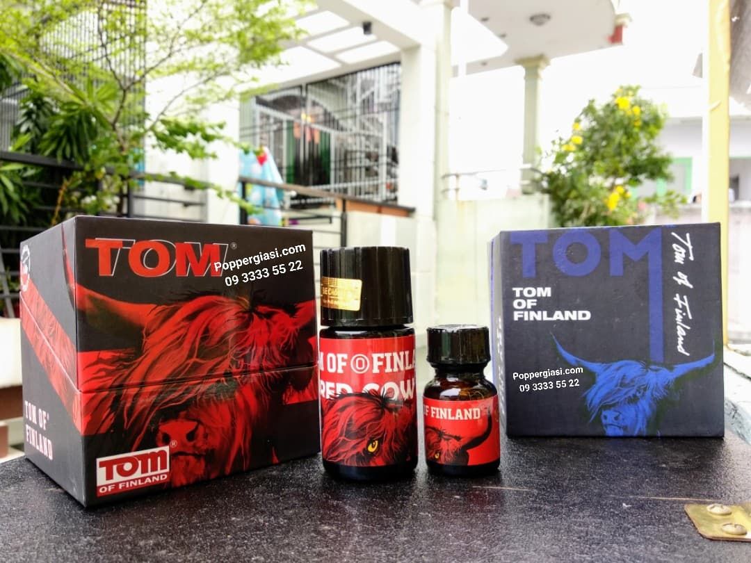 COMBO 1 SET POPPER 40ML + 10ML TOM MAD BULL TOP ( TẶNG KÈM 1 LỌ 10ML + BCS DUREX + FREE SHIP 6KM )