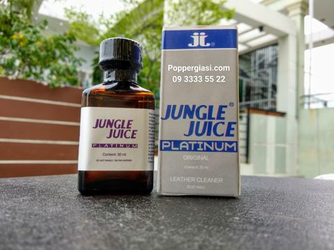  POPPER JUNGLE JUICE PLATINUM 30ML  ( TẶNG KÈM BCS + 1V CƯƠNG DƯƠNG  + FREE SHIP 6KM  ) 