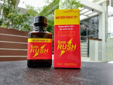  POPPER RUSH ĐỎ 30ML ( TẶNG KÈM BCS DUREX + FREE SHIP 6KM  ) 