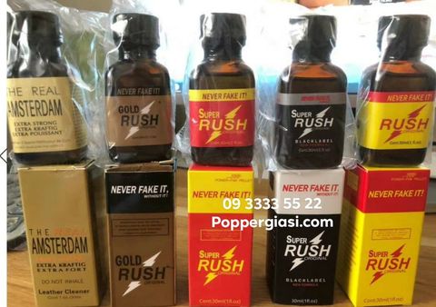  POPPER RUSH VÀNG 30ML  ( TẶNG KÈM BCS + 1V CƯƠNG DƯƠNG  + FREE SHIP 6KM  ) 