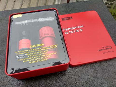  COMBO 1 SET POPPER 40ML + 10ML TITAN ĐỎ BẢN LIMITED ( TẶNG KÈM 1 HỘP NGỰA THÁI 10 VIÊN + BCS DUREX + FREE SHIP 6KM ) 