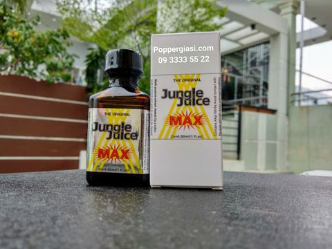  POPPER JUNGLE JUICE MAX 30ML  ( TẶNG KÈM BCS + 1V CƯƠNG DƯƠNG  + FREE SHIP 6KM  ) 