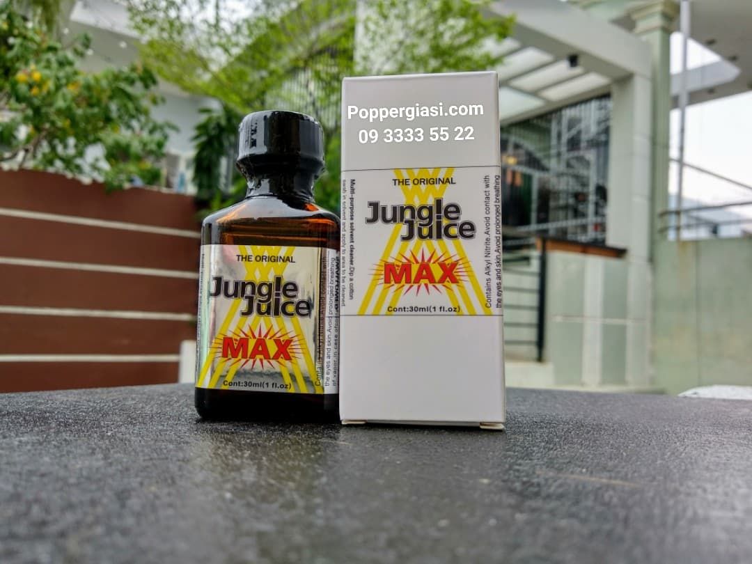 POPPER JUNGLE JUICE MAX 30ML  ( TẶNG KÈM BCS + 1V CƯƠNG DƯƠNG  + FREE SHIP 6KM  )