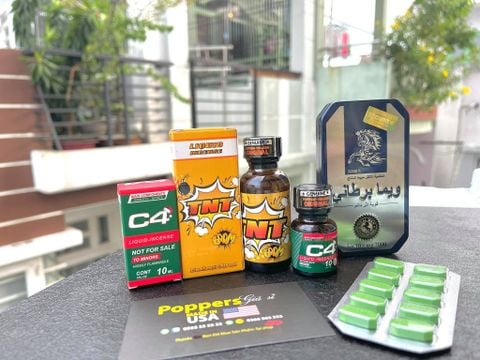  - COMBO 1 LỌ 10ML + 1 LỌ 30ML + 1 HỘP NGỰA THÁI 10 VIÊN CƯƠNG DƯƠNG ( FREE SHIP 6KM ) 