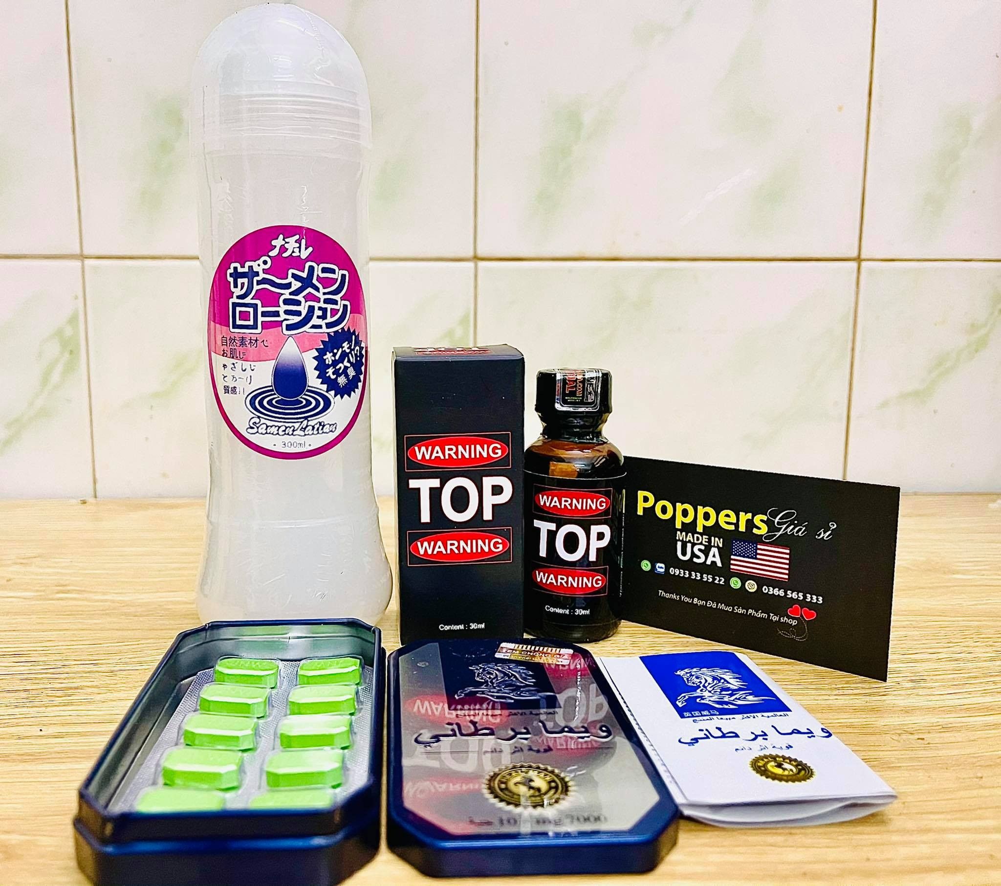 COMBO 1 LỌ 30ML + 1 GEL TINH TRÙNG 300ML + 1 HỘP NGỰA THÁI 10 VIÊN  (  FREE SHIP 6KM )