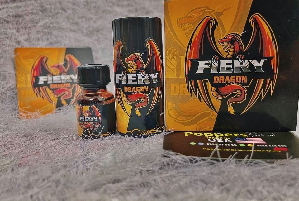 COMBO 1 SET FIERY DRAGON 30ML + 10ML ( TẶNG VỈ NGỰA THÁI 10 VIÊN + BCS DUREX + FREE SHIP 6KM )