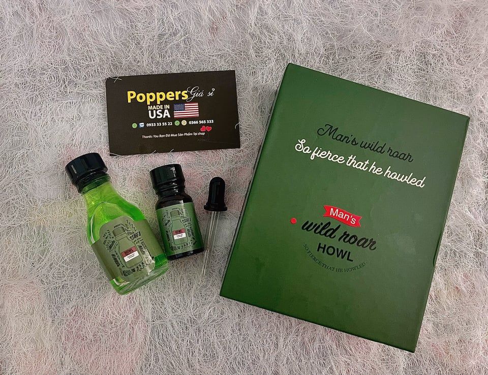 COMBO 1 SET MAN'S WILD ROAR HOWL ( TẶNG 1 GEL TINH TRÙNG 300ML + BCS DUREX + FREE SHIP 6KM )
