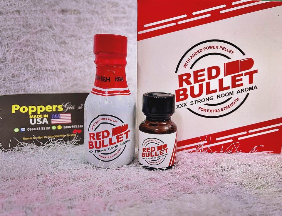 COMBO 1 SET POPPER 40ML + 10ML RED BULLED RUSS TOP ( TẶNG KÈM GEL TINH TRÙNG 300ML + FREE SHIP )
