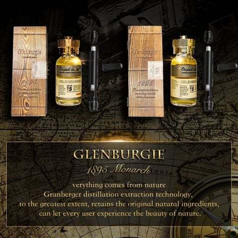  COMBO 1 SET HỘP GỖ GLENBURGIE 1895 ( TẶNG 1 BỘ COCKRING 3 CÁI  + 1 GEL 50ML + 1 BCS DUREX + FREE SHIP 6KM ) 