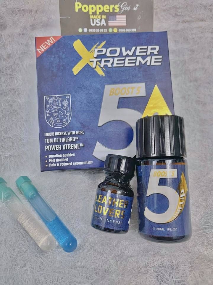 COMBO 1 SET TOM BOTTOM BOOST5 POWER XTREEME ( TẶNG 1 VỈ NGỰA THÁI 10 VIÊN  + 2 BCS DUREX + FREE SHIP 6KM )