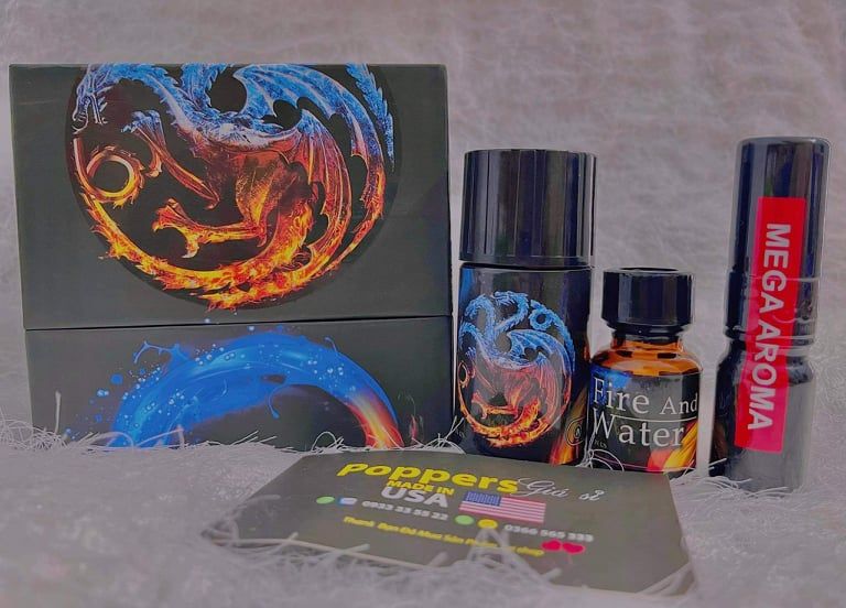 COMBO 1 SET FIRE AND WATER ( TẶNG 1 LỌ 10ML 240K BẤT KÌ  + 1 BCS DUREX + FREE SHIP 6KM )