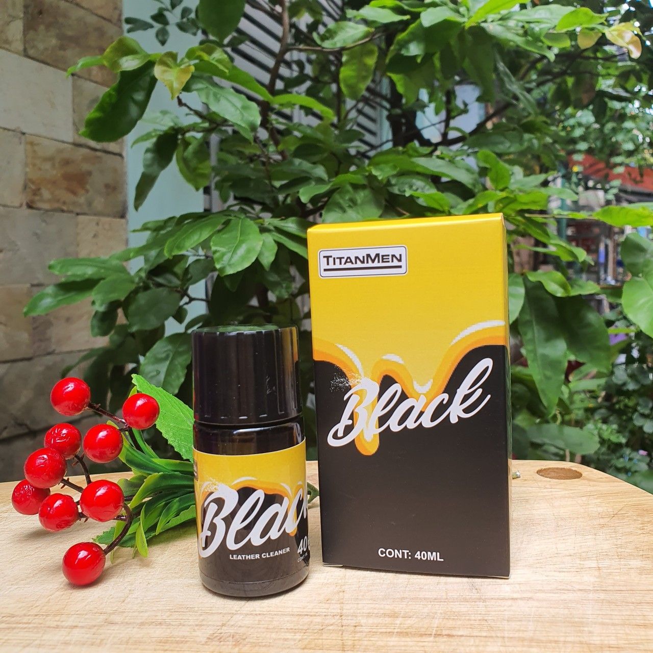 POPPER TITAN MEN TOP 40ML BLACK ( TẶNG KÈM BCS DUREX + FREE SHIP )