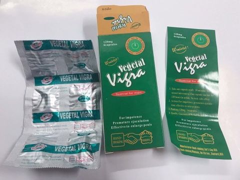  Thuốc VigraVegetal hộp 6 viên 