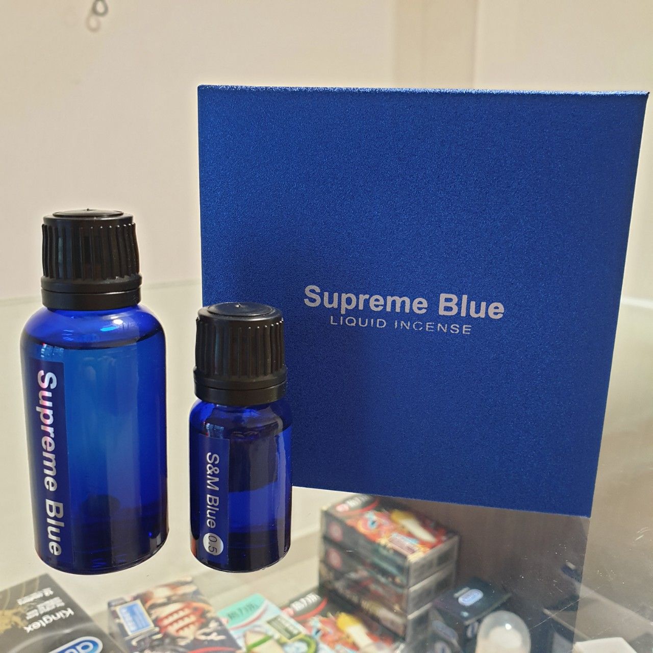 POPPER BLUE LUXURY  ( TẶNG KÈM 1 LỌ 10ML + BCS DUREX + FREE SHIP 6KM  )
