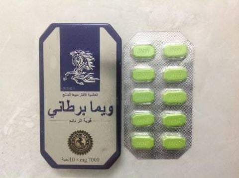  - THUỐC CƯƠNG DƯƠNG 10 VIÊN NGỰA THÁI ( TẶNG KÈM 2 HỘP BCS + FREE SHIP 6KM ) 