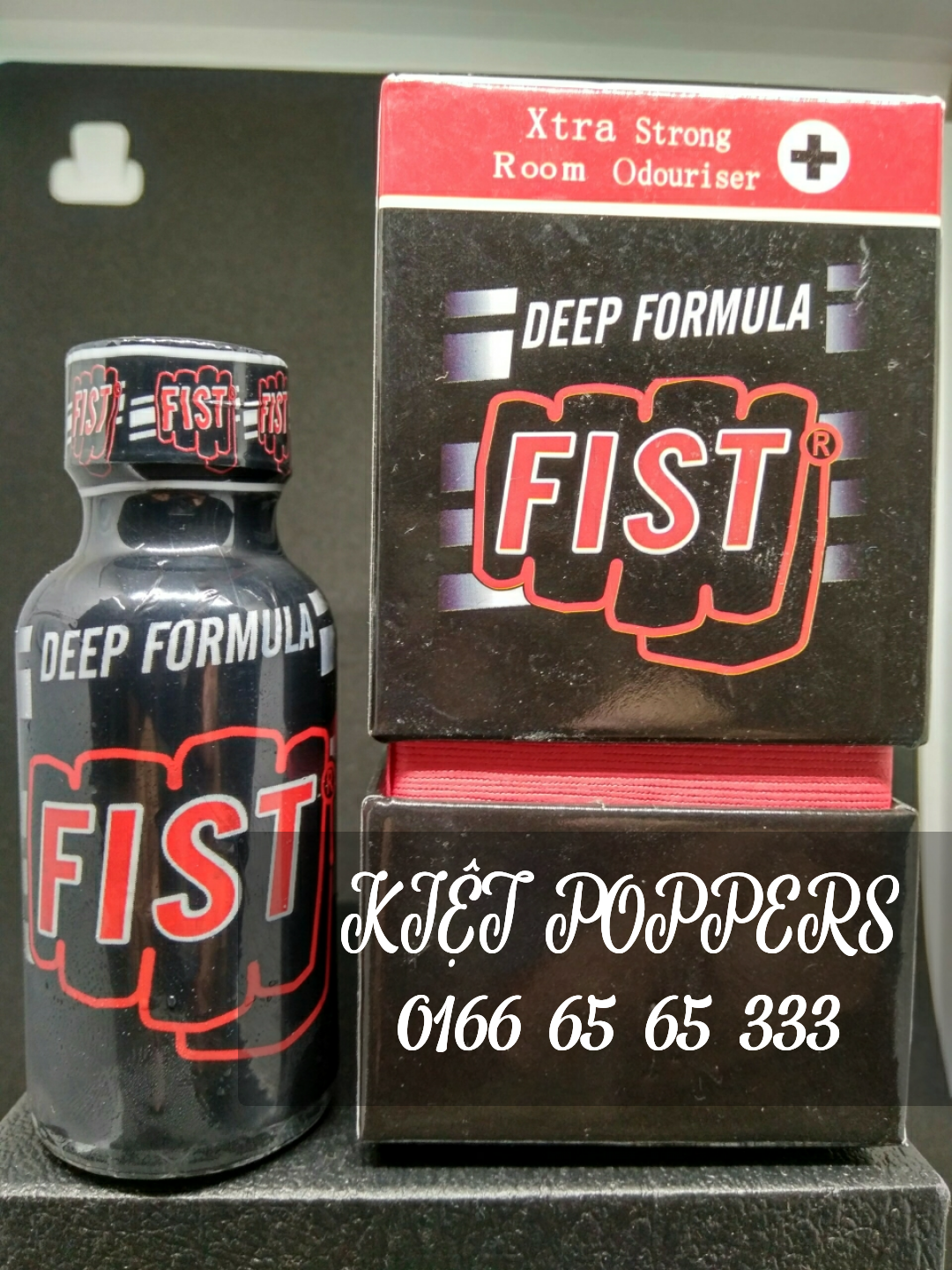 POPPER FIST ĐỎ MẠNH MẼ 30ML ( TẶNG KÈM BCS DUREX + FREE SHIP 6KM  )