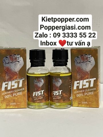  POPPER FIST THƠM NGỌT 20ML  ( TẶNG KÈM GEL 200ML + HỘP BCS + 1 VIÊN NGỰA THÁI ) FREE SHIP 5KM 