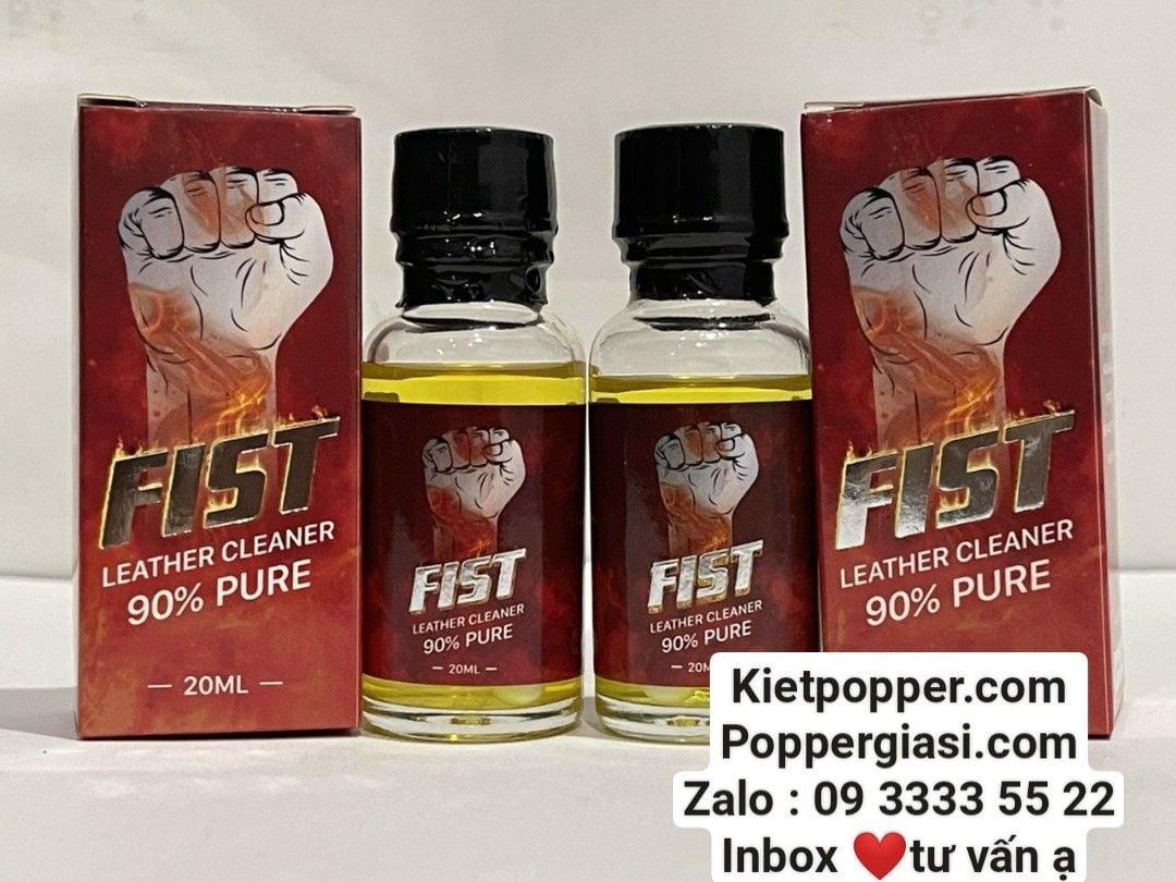 POPPER FIST THƠM NGỌT 20ML  ( TẶNG KÈM GEL 200ML + HỘP BCS + 1 VIÊN NGỰA THÁI ) FREE SHIP 5KM