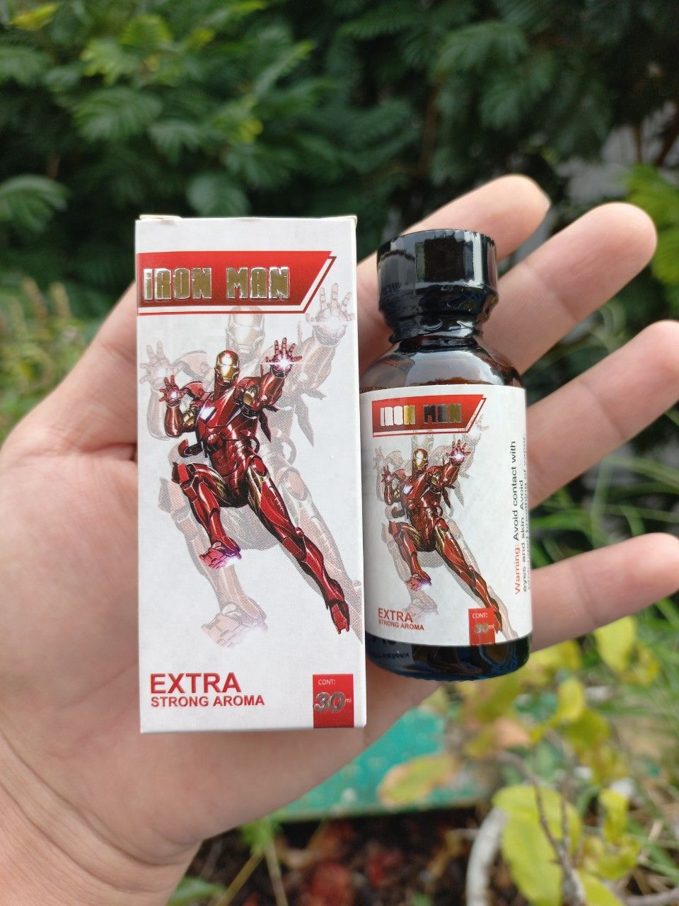 POPPER IRON MEN 30ML  ( TẶNG KÈM GEL TRÁI CÂY 100ML + HỘP BCS + 2 VIÊN NGỰA THÁI ) FREE SHIP 5KM