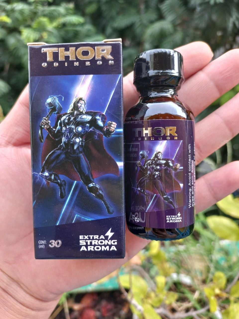 POPPER THOR 30ML  ( TẶNG KÈM GEL TRÁI CÂY 100ML + HỘP BCS + 2 VIÊN NGỰA THÁI ) FREE SHIP 5KM