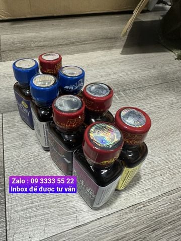  - COMBO POPPER PWD USA MẠNH ÊM 30ML  ( TẶNG KÈM GEL VANESA 200ML + 2 VIÊN NGỰA THÁI ) FREE SHIP 5KM 