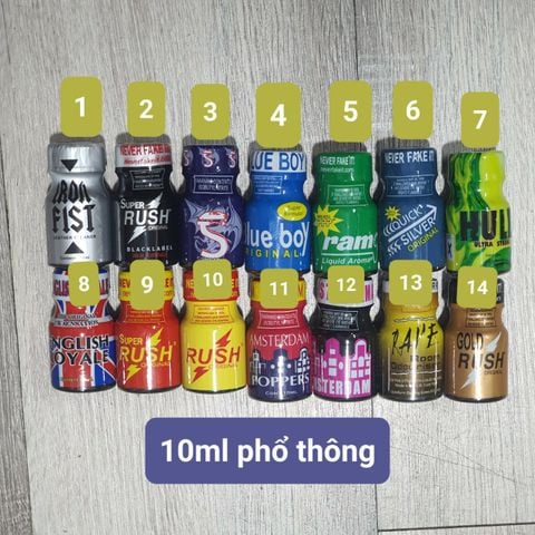  - COMBO POPPER 10ML SIÊU HOT ( TẶNG GEL VANESS 200ML + 2 VIÊN CƯƠNG DƯƠNG  + FREE SHIP 5KM ) 