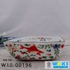 Tô sứ Nhật cá chép ngũ sắc, 18x14x5cm, W10-00196