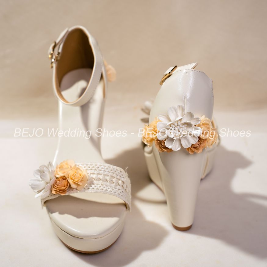  Giày cưới cao cấp Bejo W07.05 Hoa 3D,ren 