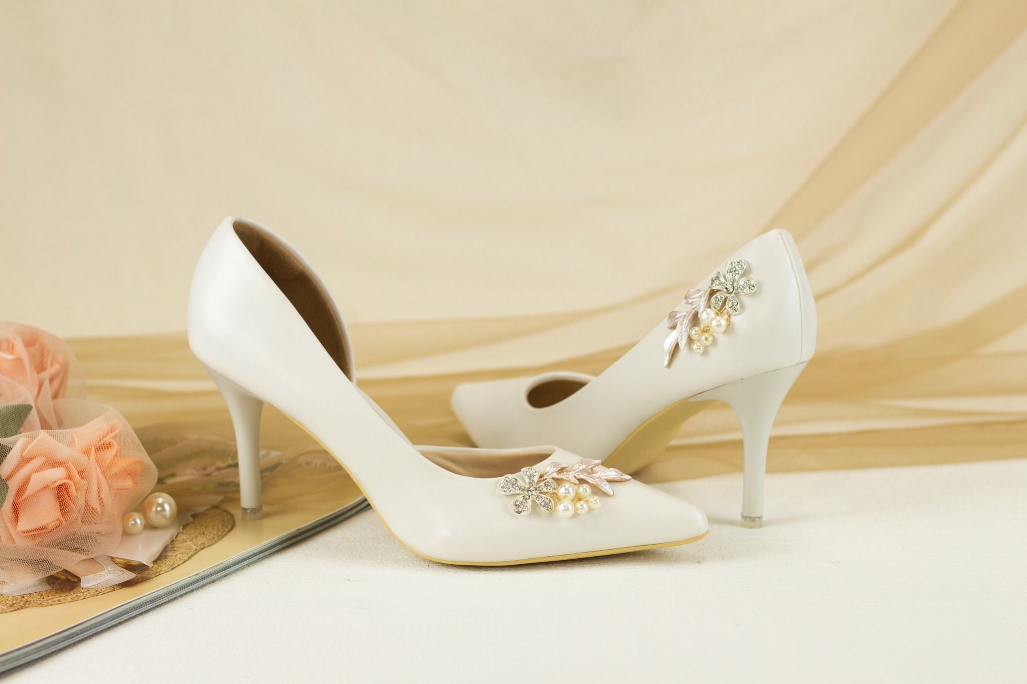  Giày cưới - Giày cô dâu cao cấp BEJO H51.03.TRANG.PHUCNGOCMAI 