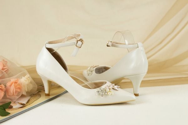  Giày cưới - Giày cô dâu cao cấp BEJO H88.5P.03.TRANG.PHUCNGOCMAI 