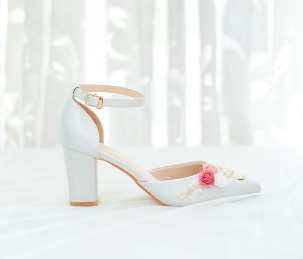  Giày Cưới Cao Gót H78.03 