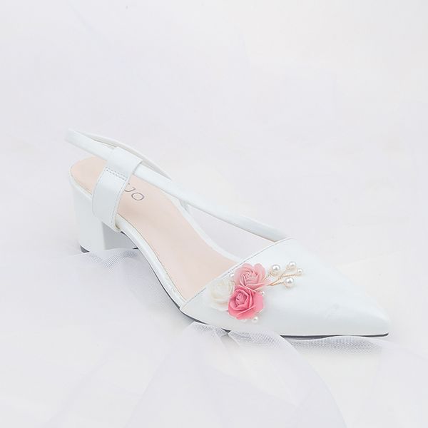  Giày Cưới Cao Gót H49.03 