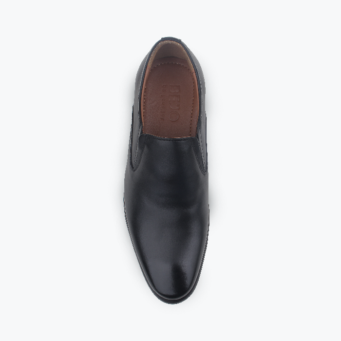  Giày Da Nam Black Oxford 