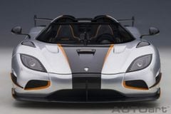 Xe Mô Hình Koenigsegg Agera RS 1:18 Autoart ( Moon Silver / Carbon with Orange )